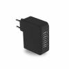 Platinet USB Φορτιστής με 4 Θύρες USB 4.9A για 5V Συσκευές Μαύρο PLCUSB4B Platinet USB Φορτιστής με 4 Θύρες USB 4.9A για 5V Συσκευές Μαύρο PLCUSB4B